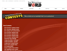 Tablet Screenshot of contests.wenatcheeworld.com